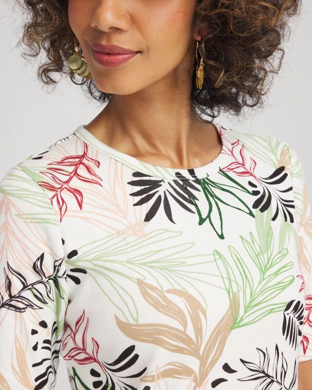 Wild Palms Classic-Fit Pima Tee - image 4